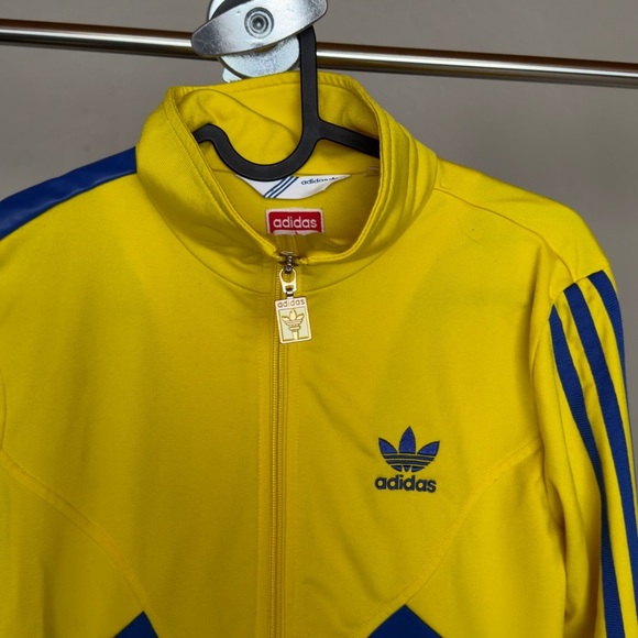 Vintage Adidas Brasil Ordem e Progresso Full Zip Track Jacket - Picture 2 of 12